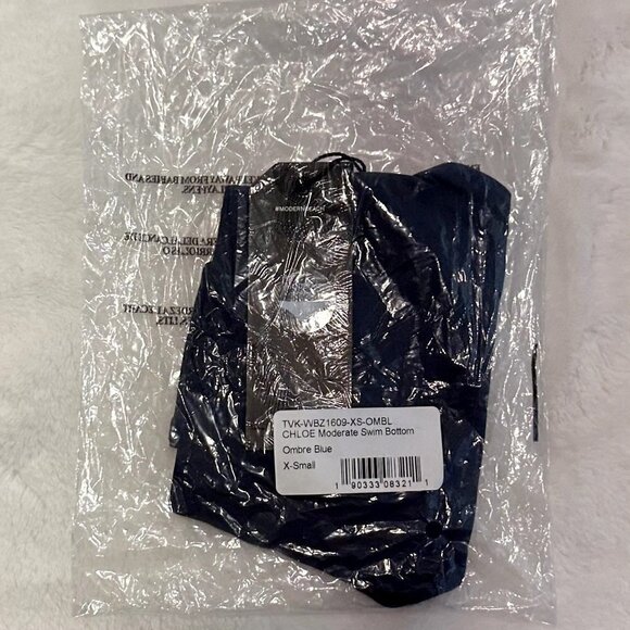 NWT Tavik Chloe Moderate Swim Bottom in Ombre Blue - XS - Picture 6 of 8